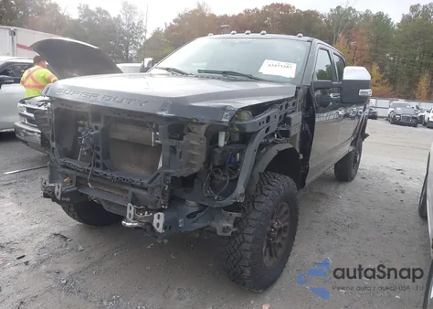 2022 Ford F-250 Platinum from USA, damaged, VIN 1FT7W2BN9NEE96881